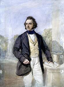 10327571
&copy; Science Museum Pictorial
Sir Joseph Paxton, English architect and designer of the Crystal Palace, c 1851.
