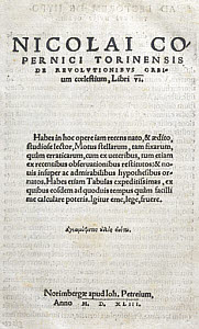 10322076
&copy; Science Museum Library
Title page of 'De revolutionibus orbium caelestium�, 1543.