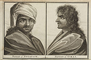 10425176
&copy; Science Museum Library
Portraits of Potatow and Omai, 1770s.