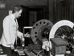 10249780
&copy; NMeM Daily Herald Archive
John Logie Baird, Scottish television pioneer, 1926.