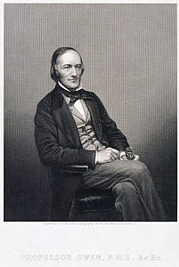 10326780
&copy; Science Museum - Hunterian
Sir Richard Owen, English naturalist and paleontologist, c 1860.