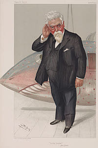 10400380
&copy; Science Museum Pictorial
Sir Hiram Maxim, American engineer and inventor, 1904.