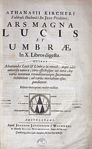 10314188
&copy; Science Museum Library
Title page from Kircher's 'Ars Magna Lucis Et Umbrae', 1646.