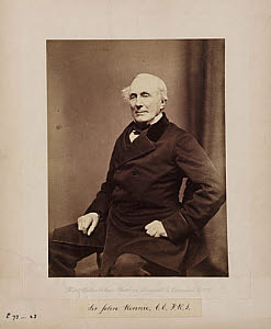 10401588
&copy; Science Museum Pictorial
Sir John Rennie, British civil engineer, c 1870.