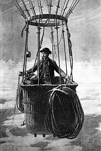 10303194
&copy; Science Museum Pictorial
Gaston Tissandier, French aviation pioneer, late 19th century.