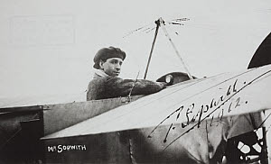 10412895
&copy; Science Museum
Tom Sopwith after winning first �Aerial Derby� in a Bleriot monoplane, 1912.