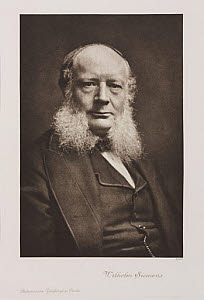 10401698
&copy; Science Museum Pictorial
Sir Charles William Siemens, German engineer, c 1860-1870.
