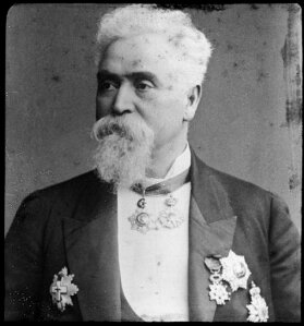 10423899
&copy; Science Museum
Sir Hiram Stevens Maxim, studio portrait, c 1894.