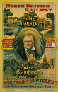 10172204
�The Home & Haunts of Sir Walter Scott�, NBR poster, 1907.