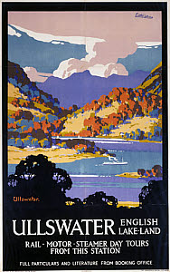 10174511
&copy; NRM - Pictorial Collection
'Ullswater - English Lake-Land', LNER poster, 1923-1947.