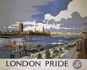10174015
&copy; NRM - Pictorial Collection
'London Pride', GWR poster, 1946.