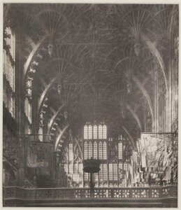 10456015
&copy; TBC / Royal Photographic Society
�Fan Vault, Looking West�, 1911.