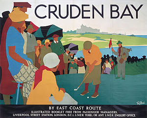 10173320
'Cruden Bay', LNER poster, c 1930.