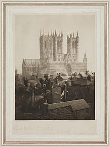 10456020
&copy; TBC / Royal Photographic Society
Lincoln Cathedral from the Castle, 1898.