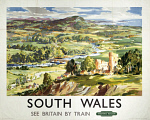 10170824
South Wales, BR (WR) poster, c 1950s.