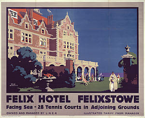 10173525
&copy; NRM - Pictorial Collection
�Felix Hotel�, LNER poster, 1923.