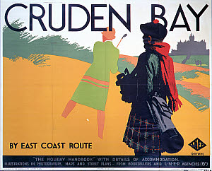 10173326
�Cruden Bay�, LNER poster, c 1930.