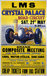 10170927
&copy; NRM - Pictorial Collection
'Crystal Palace Road Circuit�, LMS poster, 1938.