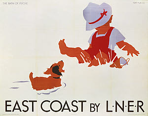 10173328
�East Coast by LNER�, LNER poster, c 1935.