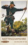 10171529
&copy; NRM - Pictorial Collection
�Nottinghamshire�, BR poster, 1948-1951.