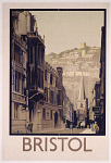 10172934
&copy; NRM - Pictorial Collection
�Bristol�, proof copy of GWR/LMS poster, 1933.