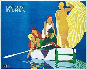 10173335
'East Coast by LNER', LNER poster, c 1935.