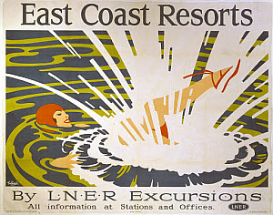 10173336
�East Coast Resorts�, LNER poster, 1935.