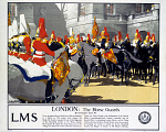 10173237
&copy; NRM - Pictorial Collection
�London - The Horse Guards�, LMS poster, 1923-1947.