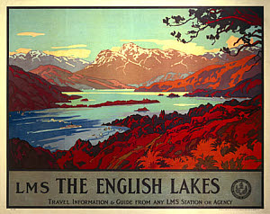 10174338
&copy; NRM - Pictorial Collection
'The English Lakes', LMS poster, 1923-1947.