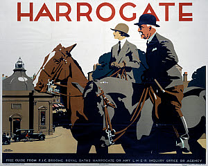 10173541
&copy; NRM - Pictorial Collection
�Harrogate�, LNER poster, 1930.