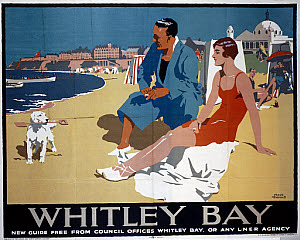 10174041
&copy; NRM - Pictorial Collection
�Whitley Bay�, LNER poster, 1923-1947.
