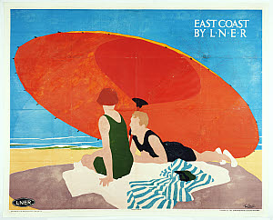 10173342
�East Coast by LNER�, LNER poster, 1930s.