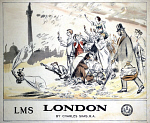 10171844
&copy; NRM - Pictorial Collection
�London�, LMS poster, 1924.