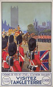 10173948
&copy; NRM - Pictorial Collection
�Visitez l�Angleterre�, (Visit England), SR poster, 1932.