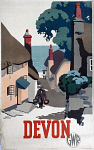 10170853
&copy; NRM - Pictorial Collection
'Devon', GWR poster, 1939.