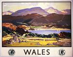 10171254
'Wales', GWR and LMS poster, c 1930-1939.