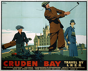 10173554
&copy; NRM - Pictorial Collection
�Cruden Bay�, LNER poster, c 1930s.