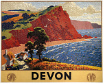 10170656
�Devon�, GWR poster, 1936.