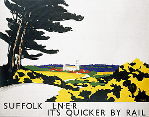 10176059
&copy; NRM - Pictorial Collection
�Suffolk�, LNER poster, 1923-1947.
