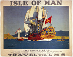 10173061
&copy; NRM - Pictorial Collection
'Isle of Man - Treasure Isle', LMS poster, 1923-1947.