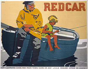 10173561
&copy; NRM - Pictorial Collection
�Redcar�, LNER poster, 1932.
