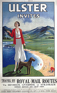 10174662
&copy; NRM - Pictorial Collection
Ulster Tourist Development Association poster, c 1930.