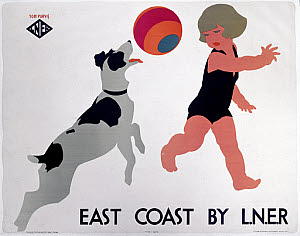 10176062
&copy; NRM - Pictorial Collection
'East Coast by LNER', LNER poster, 1923-1947.
