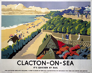10173765
&copy; NRM - Pictorial Collection
�Clacton-on-Sea�, LNER poster, 1935.