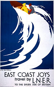 10174570
&copy; NRM - Pictorial Collection
�East Coast Joys, No 6�, LNER poster, 1931.