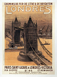 10171371
&copy; NRM - Pictorial Collection
�Londres�, French poster, c 1930s.