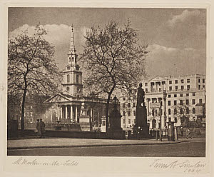 10458875
&copy; TBC / Royal Photographic Society
'St Martin-in-the-Fields', London, 1934.