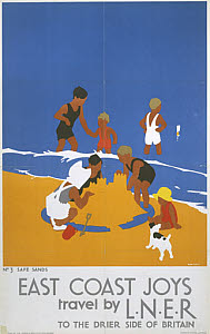 10174179
�East Coast Joys�, LNER poster, 1932.