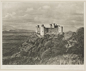 10458882
&copy; TBC / Royal Photographic Society
'Harlech Castle', 1924.