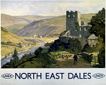 10172184
&copy; NRM - Pictorial Collection
�North East Dales�, LNER poster, 1930.